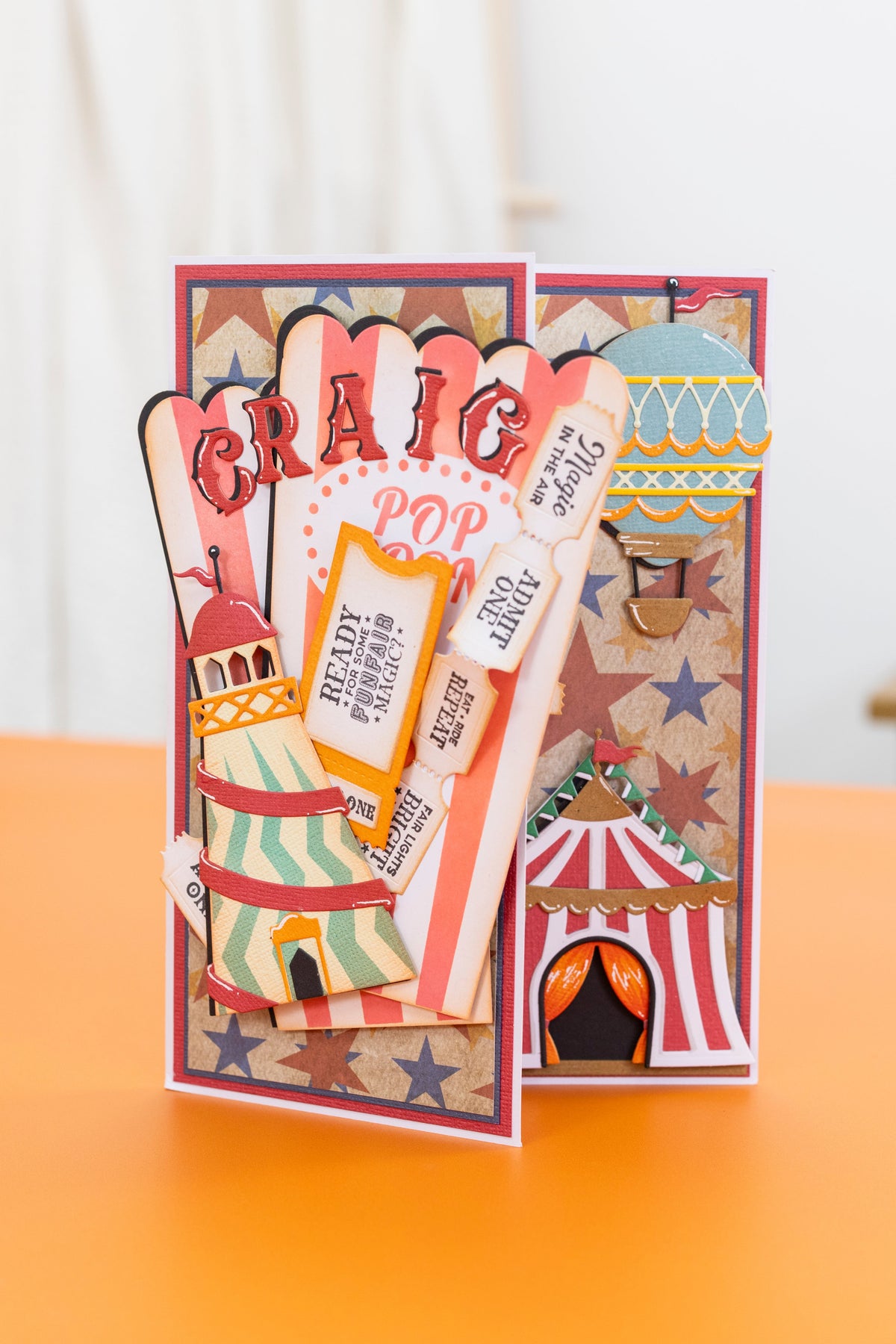 Vintage Carnival Metal Die Set - Big Top