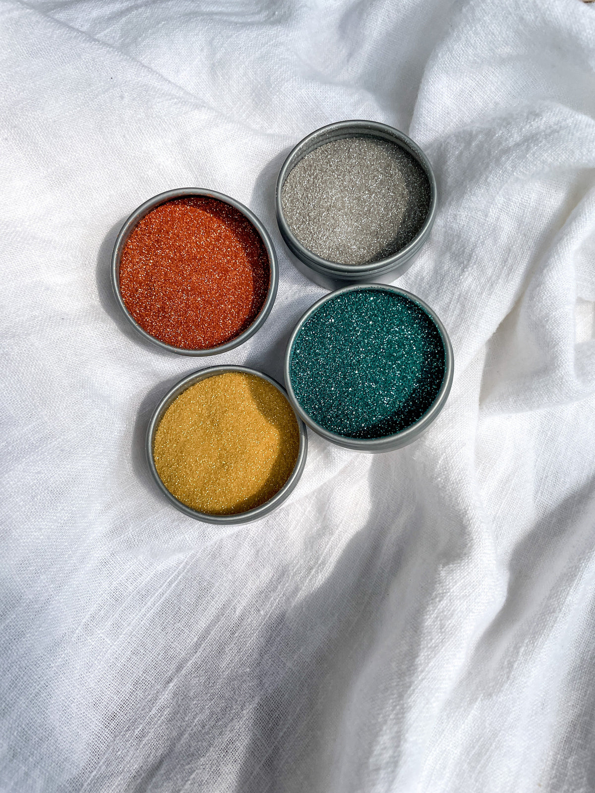 Eco-Friendly Glitter, 4-pack