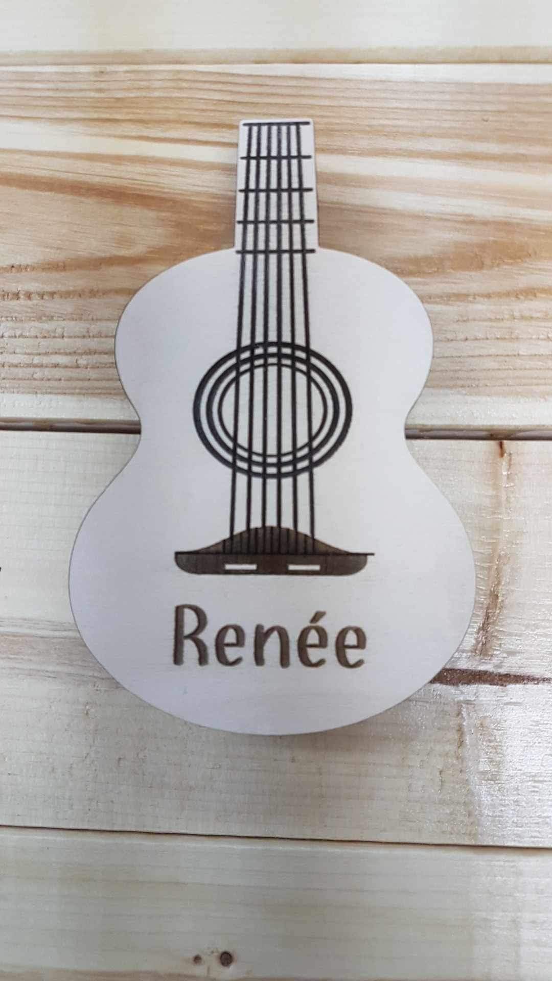 Support de médiators pour guitare