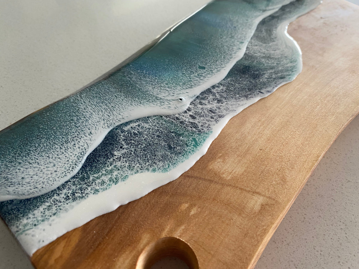 Planche à découper en bois d'olivier