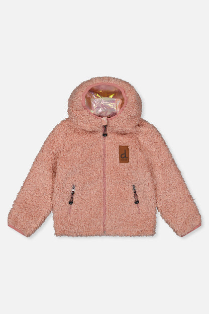 Baby Reversible Mid-Season Jacket Pink
