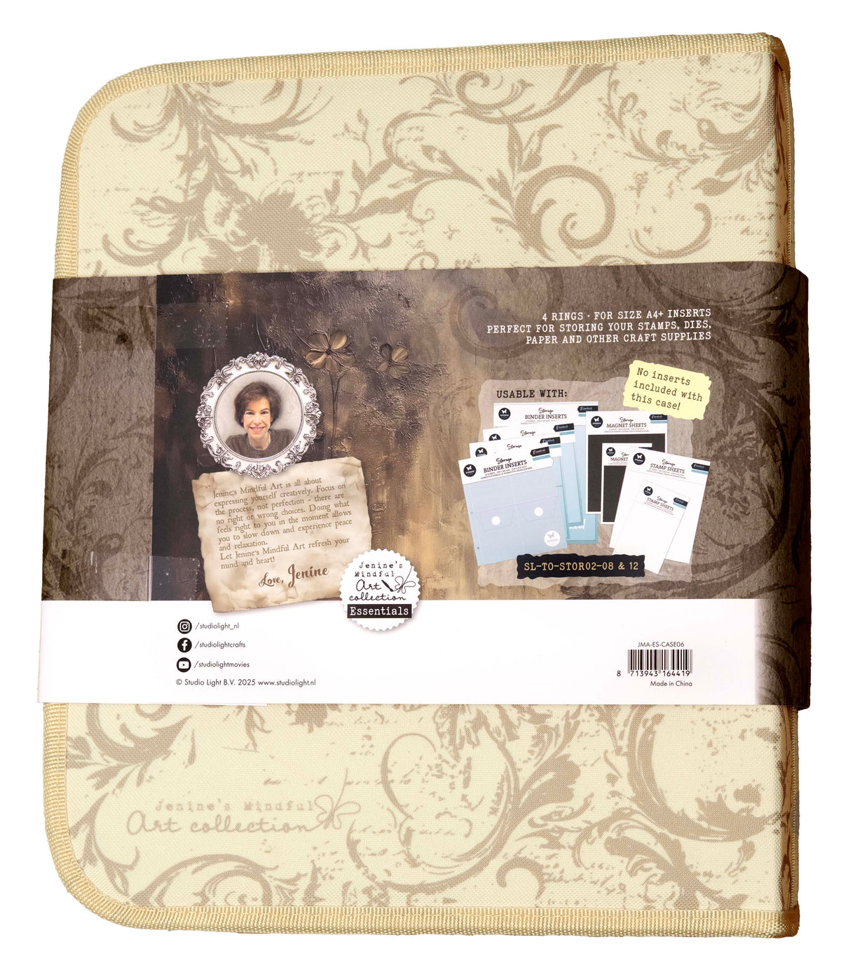 Boîte de rangement JMA pour articles essentiels format A4+ 285x340x60mm 1 pièce