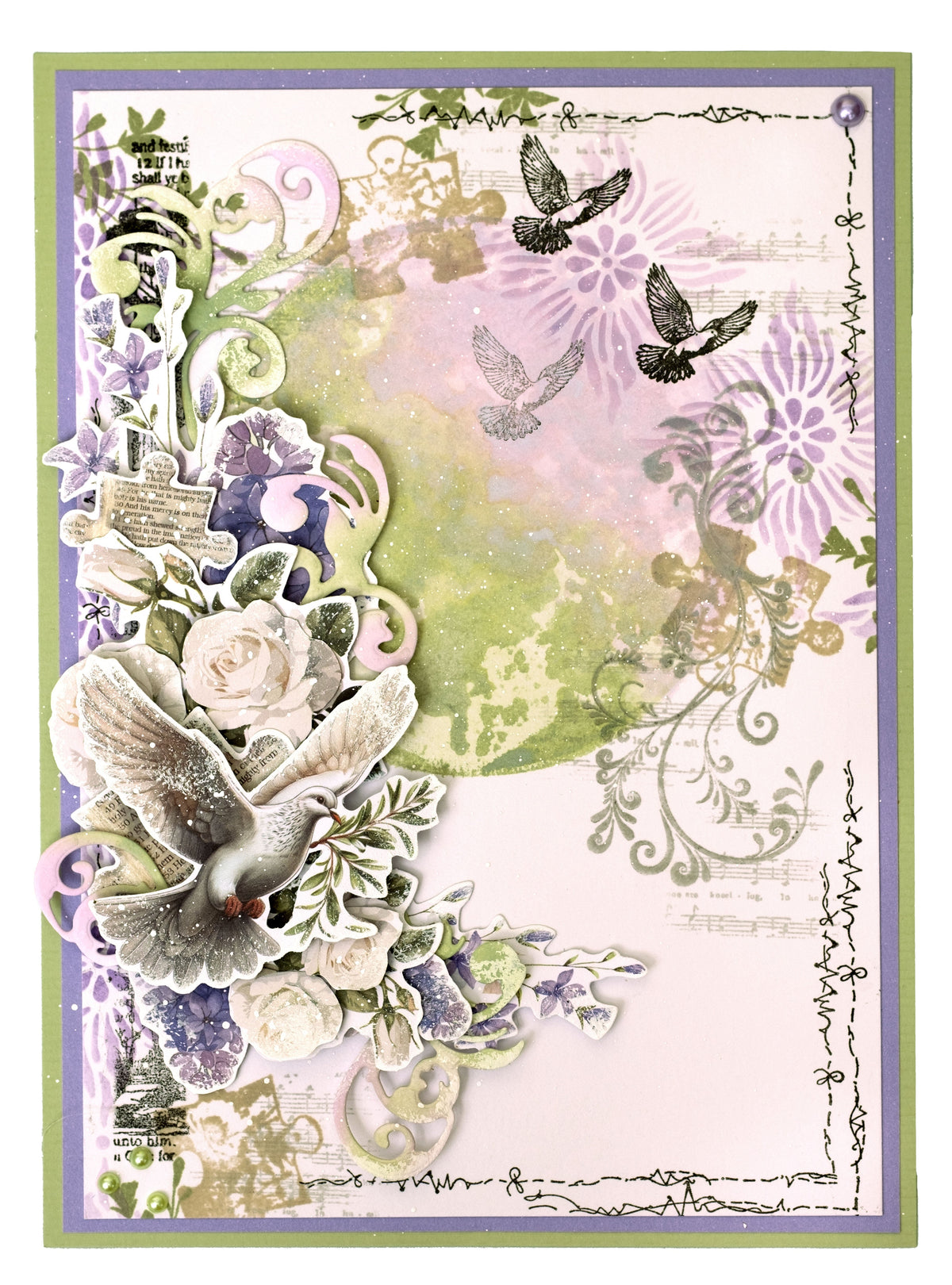 JMA Tampon Transparent In Faith Growing & Blooming 11 Pièces
