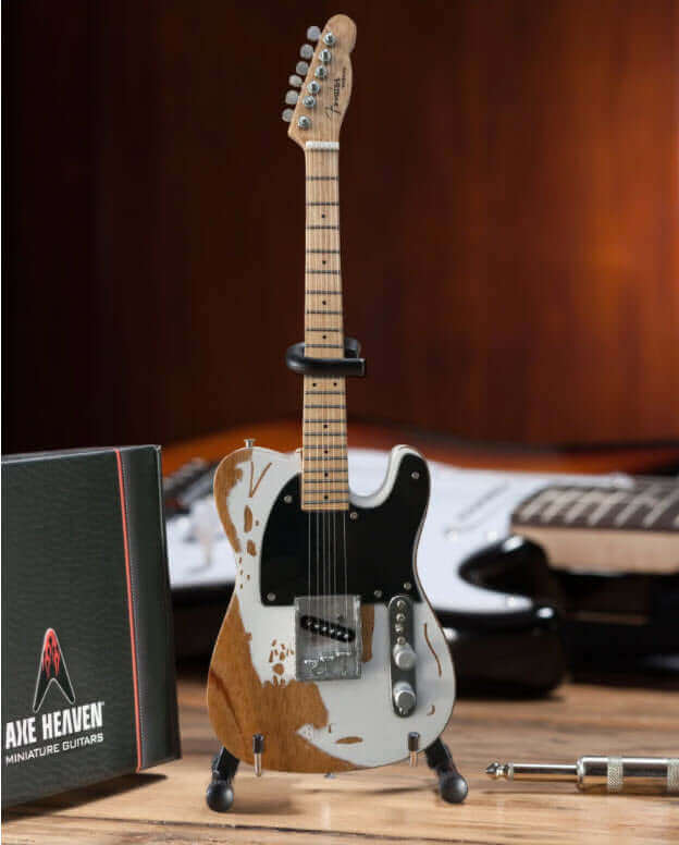 Guitare miniature Fender™ Esquire Custom Shop Tribute Jeff Beck Relic