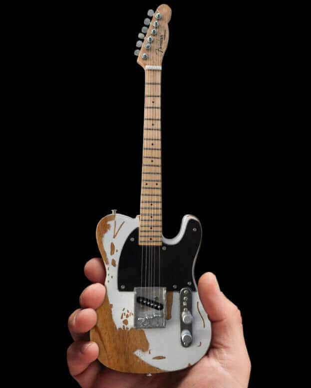 Guitare miniature Fender™ Esquire Custom Shop Tribute Jeff Beck Relic