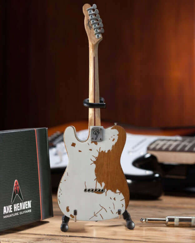 Guitare miniature Fender™ Esquire Custom Shop Tribute Jeff Beck Relic