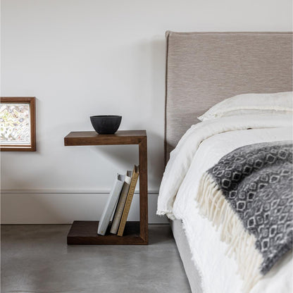 Seine Upholstered Storage Bed - Sand