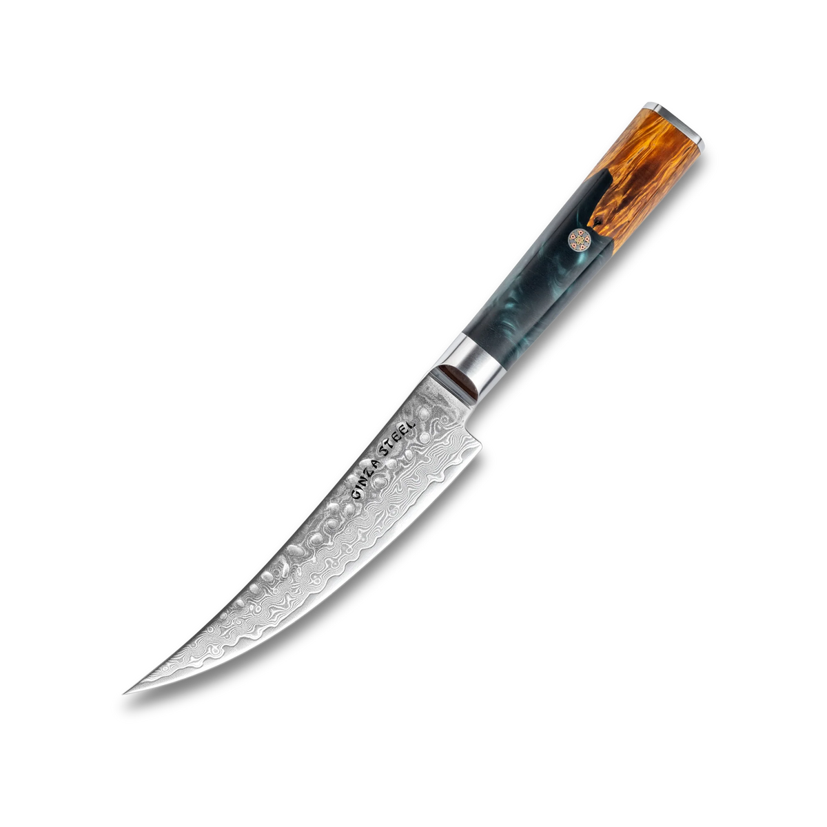 Kaze Katana Boning Knife 6″ | Damascus Steel by Ginza Steel