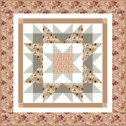 Riley Blake - Evening on the Prairie Evening Star Table Topper Kit