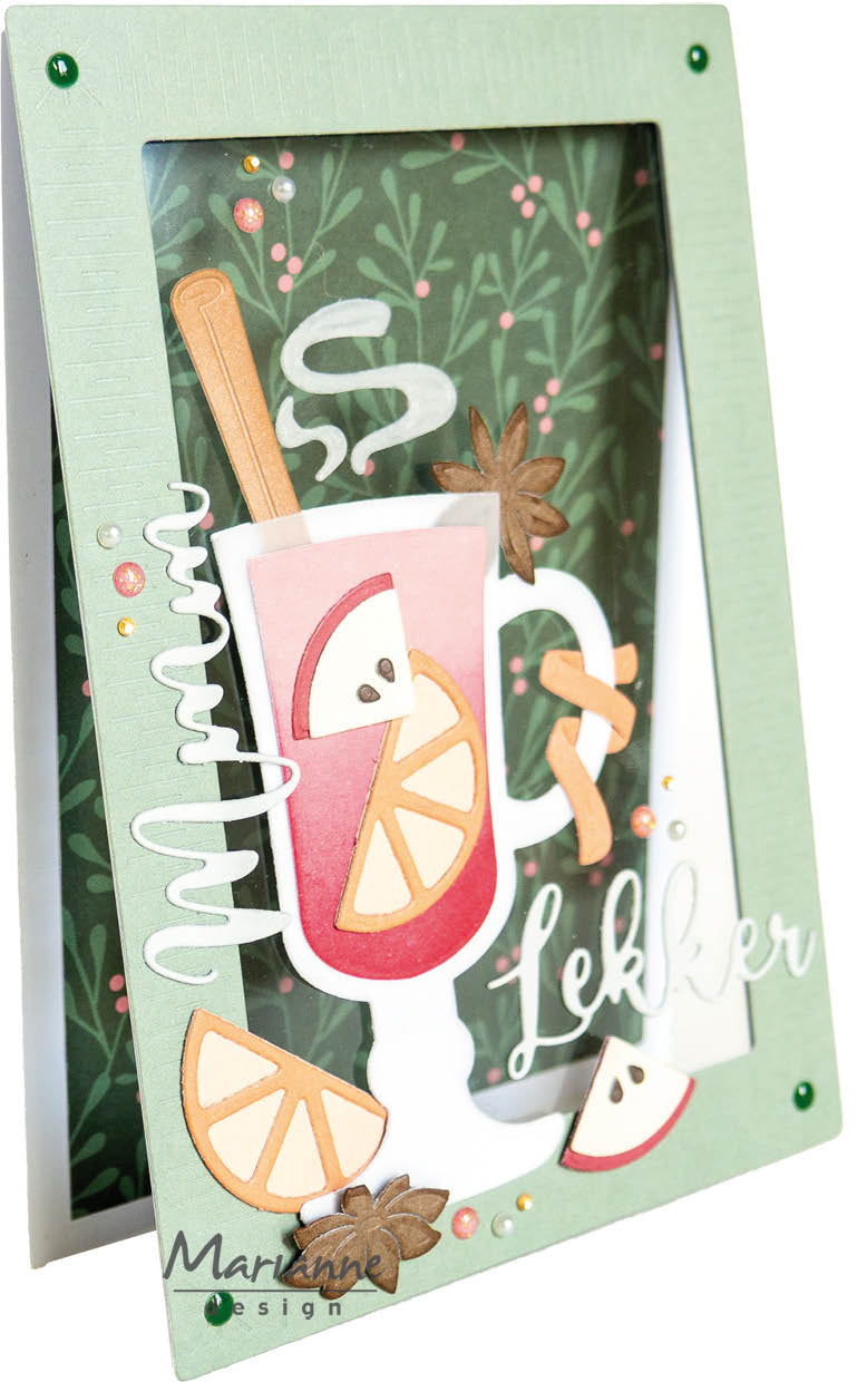 Marianne Design Collectables Die - Mulled Wine (Gluhwein) by Marleen