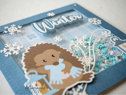 Matrice de découpe Craftables de Marianne Design - Cadre Shaker Carré