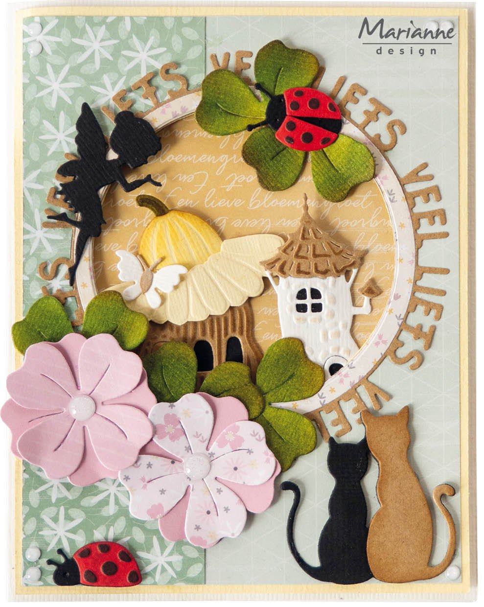 Marianne Design Matrices de découpe Creatables - Fée silhouette et papillons