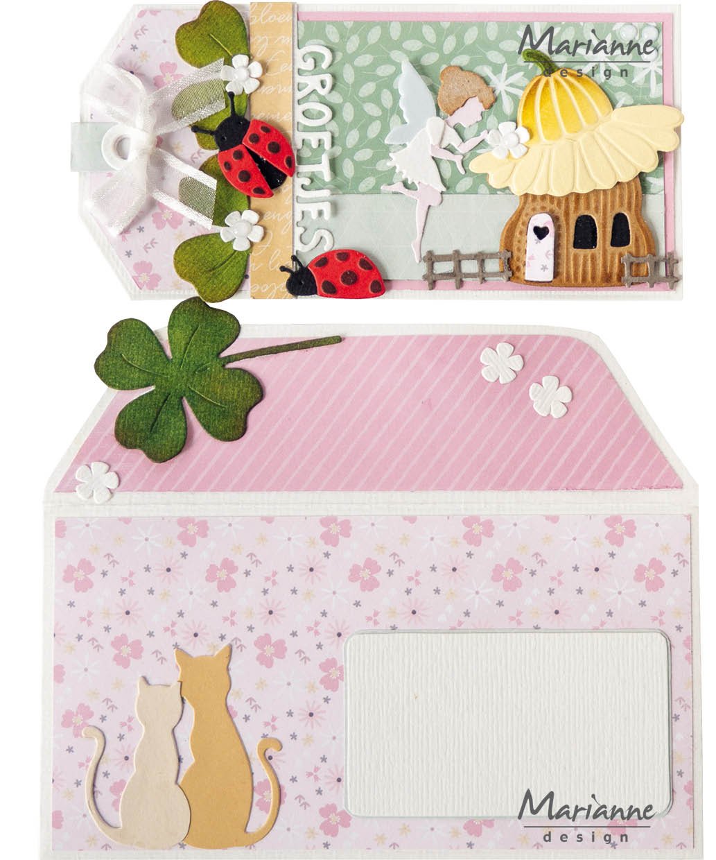 Marianne Design Matrices de découpe Creatables - Fée silhouette et papillons