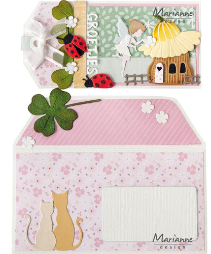 Marianne Design Matrices de découpe Creatables - Fée silhouette et papillons