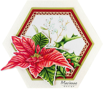 Marianne Design Tampon transparent - Tiny's Art - Branches de Noël