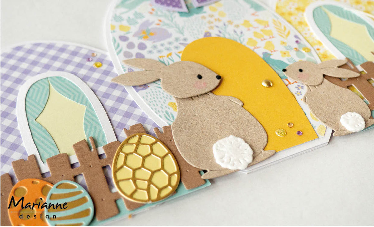 Marianne Design Matrices de découpe Creatables - Lapins