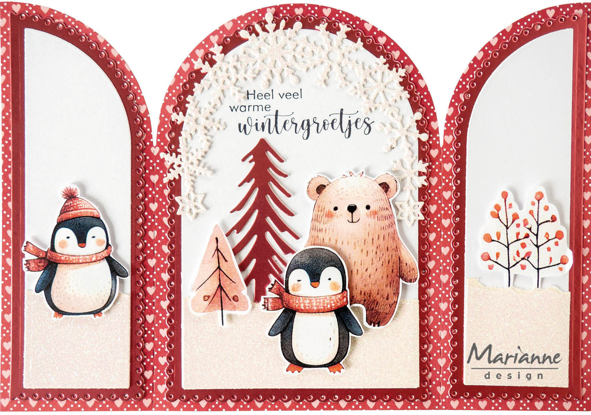 Marianne Design Matrices de découpe Creatables - Triptyque
