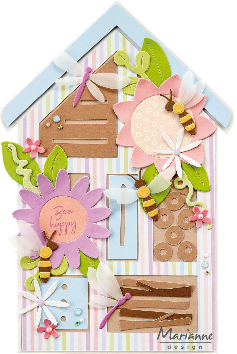 Autocollants Marianne Design - Hello Spring de Marleen