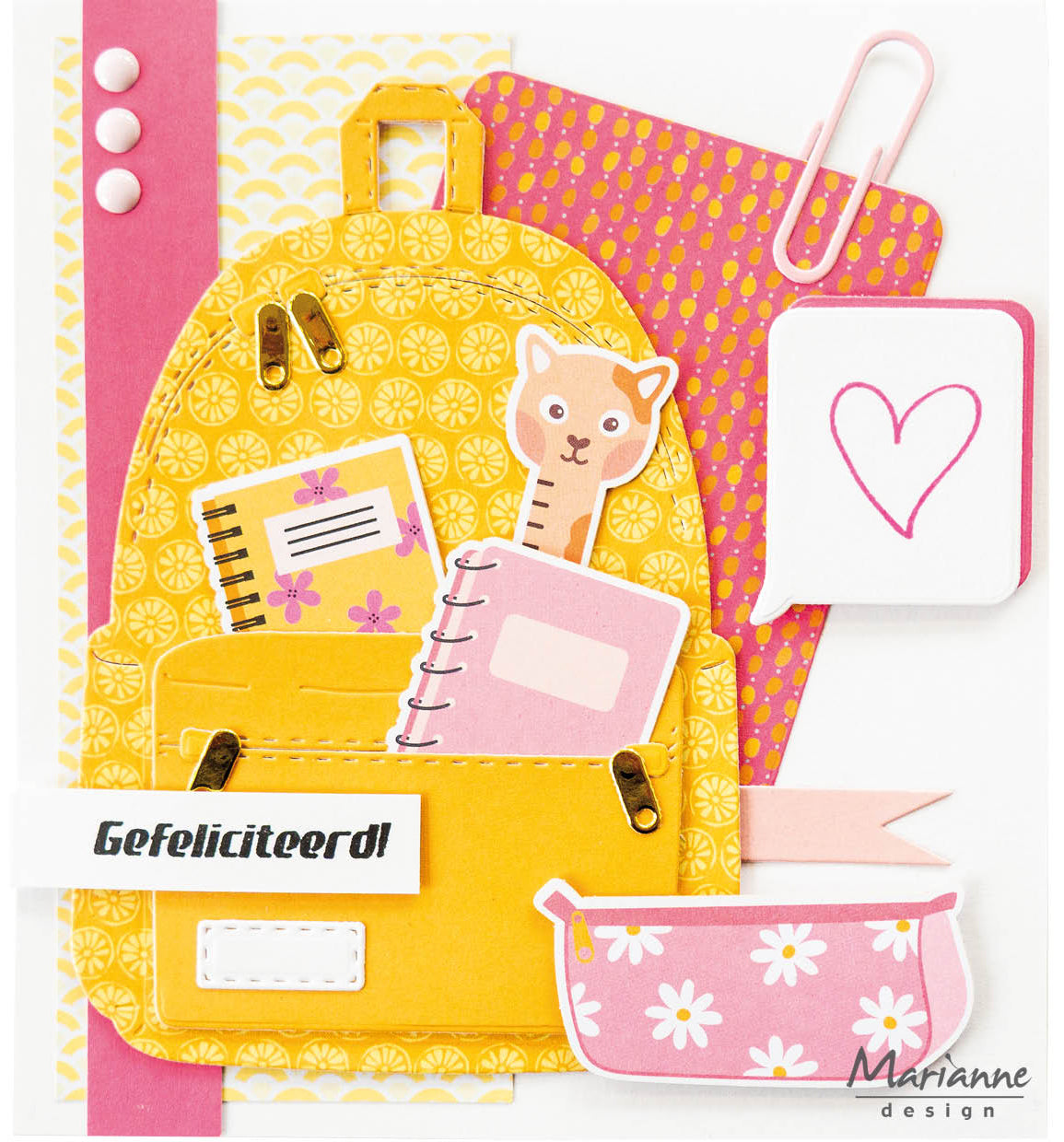 Marianne Design A6 Die Cuts - School Days