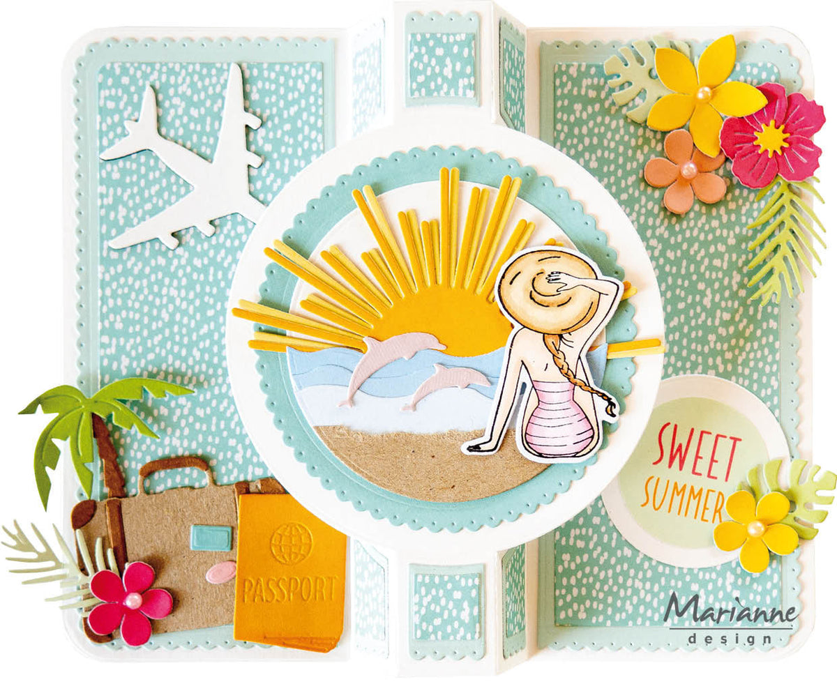Marianne Design Craftables Die - Travel Essentials