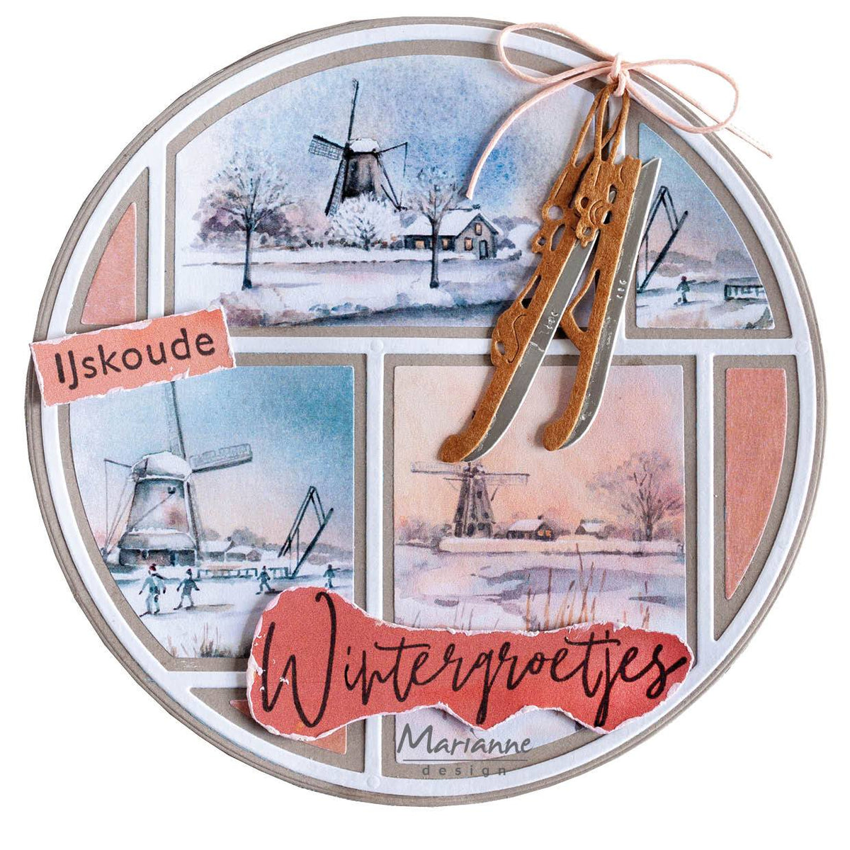 Planche de découpage Mattie's Mooiste Windmills A4