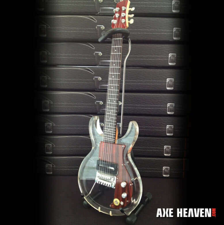 Dan Armstrong See-Through Acrylic Miniature Guitar Replica Collectible