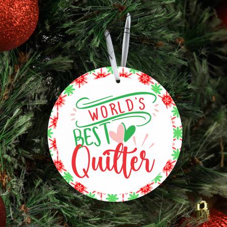 11 idées d'ornements de Noël en patchwork !