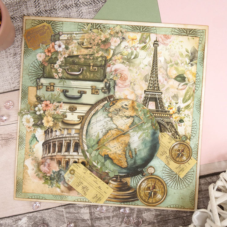 Le petit livre carré des voyages d'antan