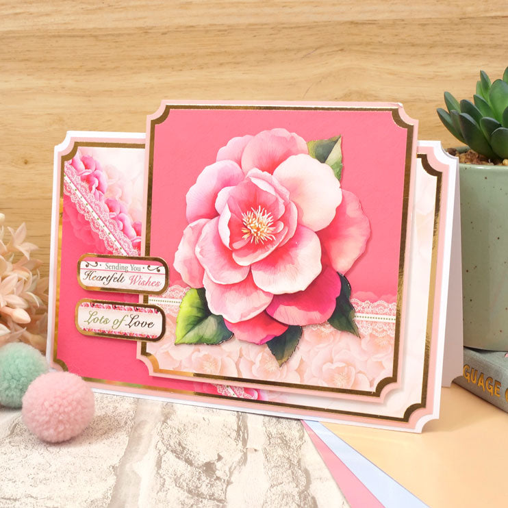 Petit livre carré In Full Bloom - Délices floraux