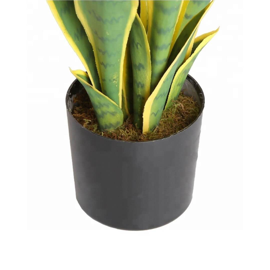 Leti Sansevieria Artificielle en Pot 53 cm