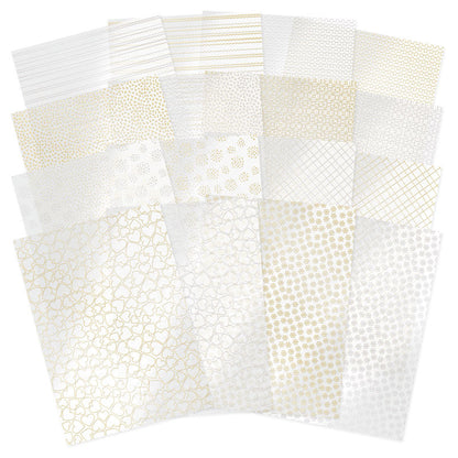Acétate Luxe Estampé à Chaud - Sélection Essentielle
