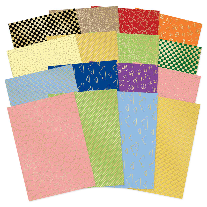 Cardstock à effet de déjouage intégral, plein de jeux de mots