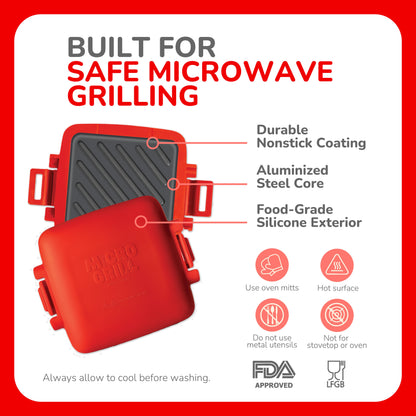 Micro Grill Classic™  - Microwave Sandwich Grill