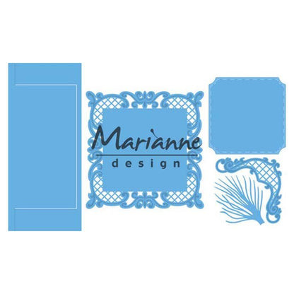 Marianne Design Creatables Matrice de découpe verticale Anja (carré)