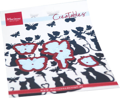 Marianne Design Matrices de découpe Creatables - Fée silhouette et papillons