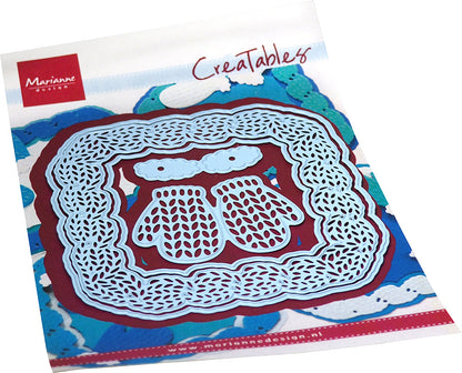 Matrice de découpe Marianne Design Creatables - Carré tricoté