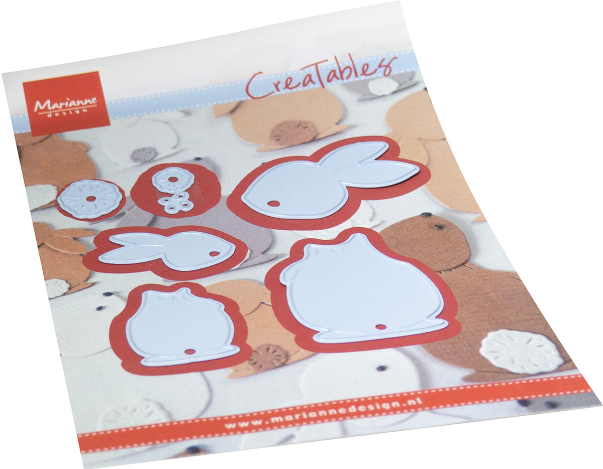 Marianne Design Matrices de découpe Creatables - Lapins