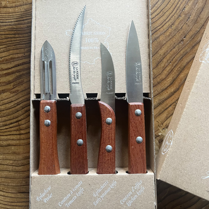 Coffret de 4 couteaux de cuisine "Cheftaine"
