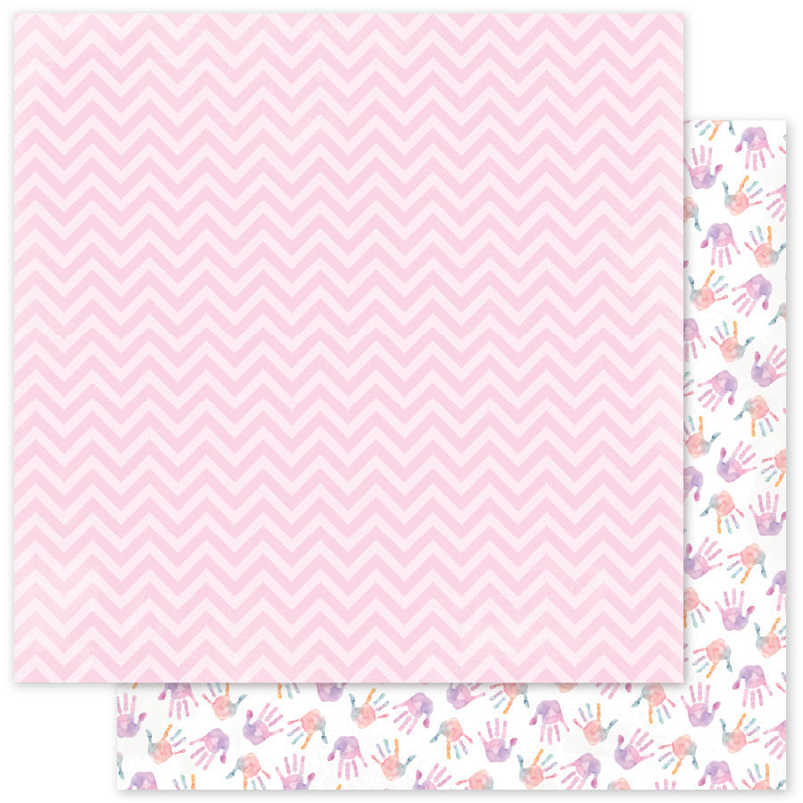 Papiers 30x30 Little Artists Patterns B (paquet de 12) 35053