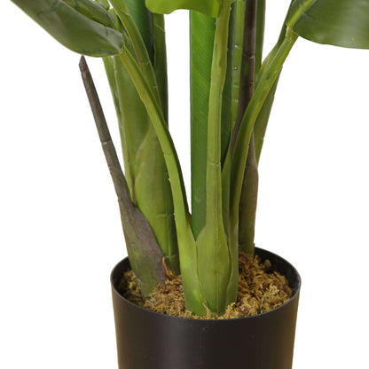 Miki Spathiphyllum Artificiel Feuille Plante en Pot 90 cm
