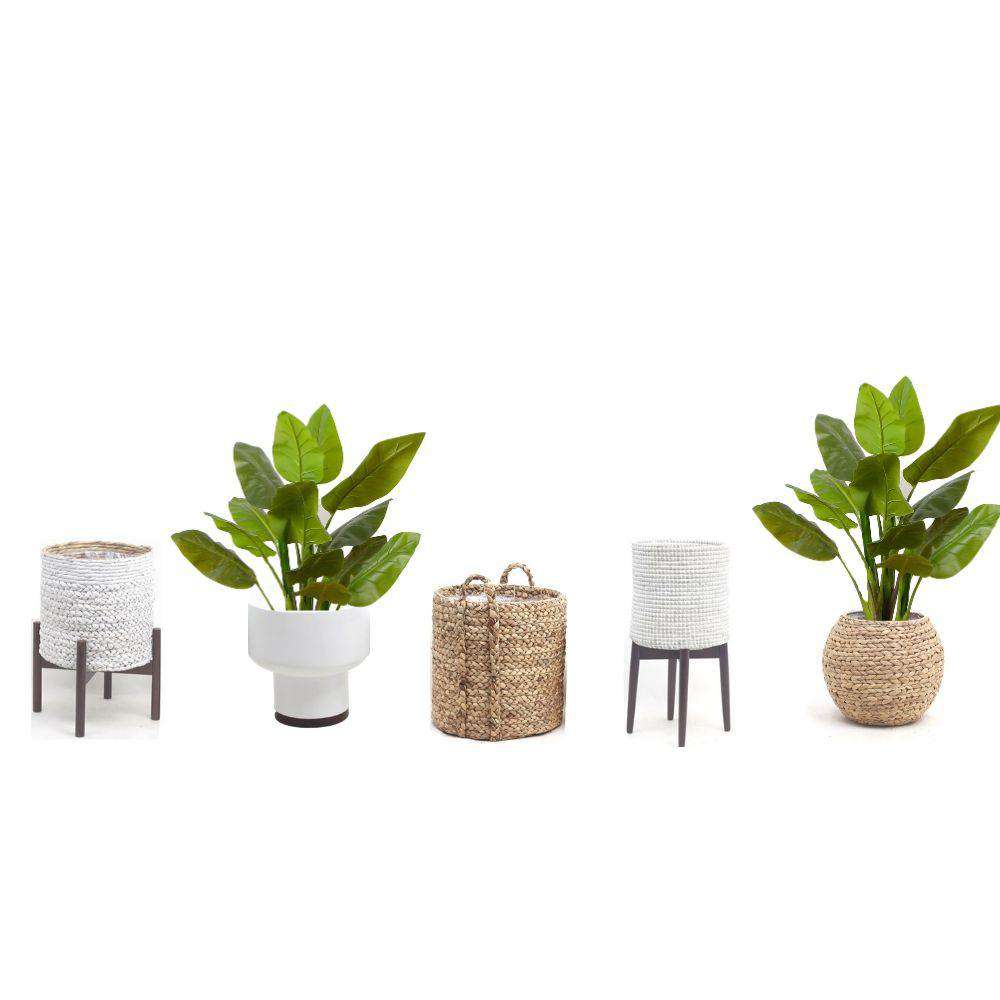 Miki Spathiphyllum Artificiel Feuille Plante en Pot 90 cm