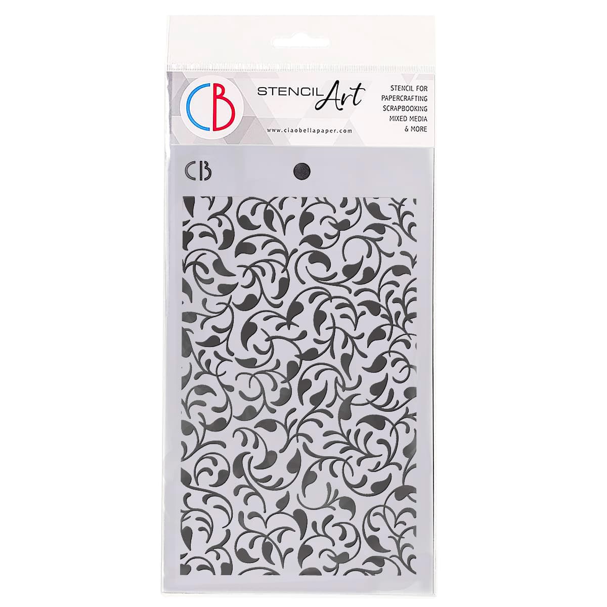 Ciao Bella Pochoir de texture 12,7x20,3cm Éphèse