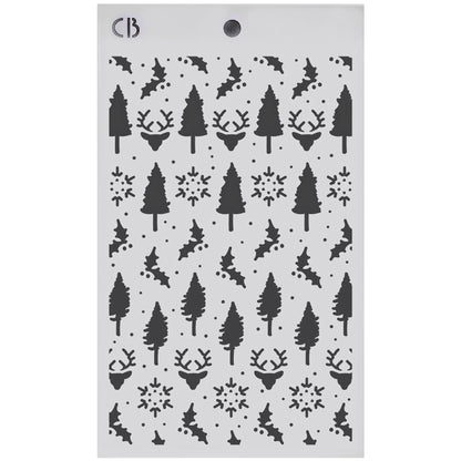 Forest Tales Stencil Mix 5"X8"– Triple Layer Set (3 Unique Designs)