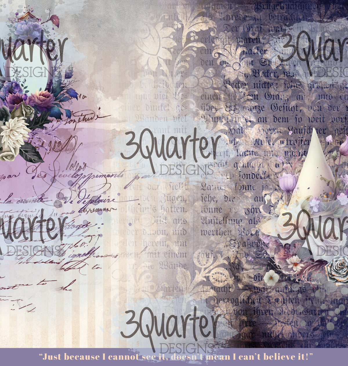 Lot de papiers 30x30 cm Collection Magic Potion