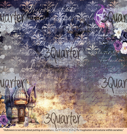 Lot de papiers 30x30 cm Collection Magic Potion