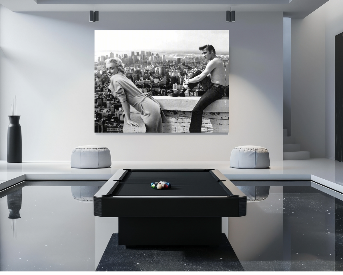 Canvas print Marilyn & Elvis - Wall Art Decor