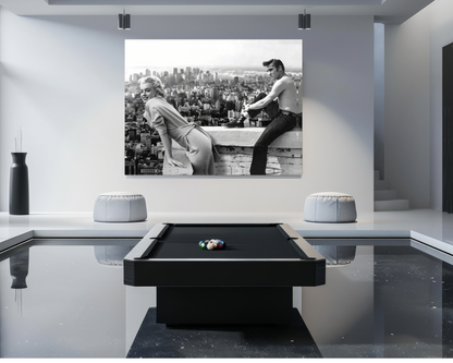 Canvas print Marilyn & Elvis - Wall Art Decor