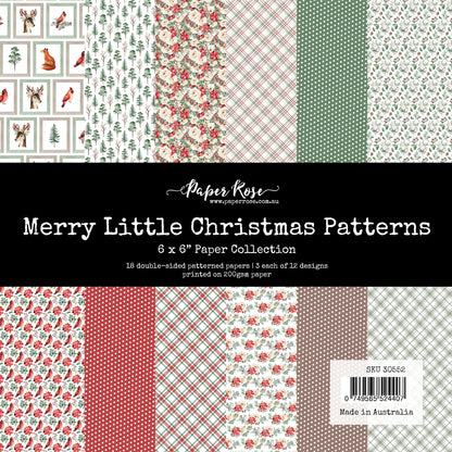 Collection de papiers Merry Little Christmas Patterns 6x6 30552