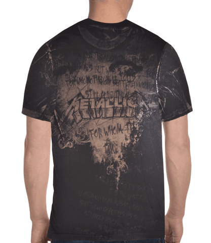 Metallica - Ride The Lightning Chair Black T-Shirt