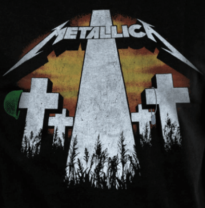 Metallica - Master of Puppets Black T-Shirt